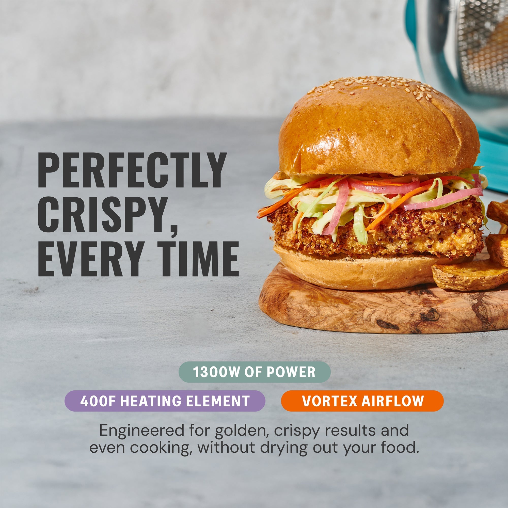 Self-Cleaning Air Fryer™ & Non-Toxic Air Fryer™ - Cherry
