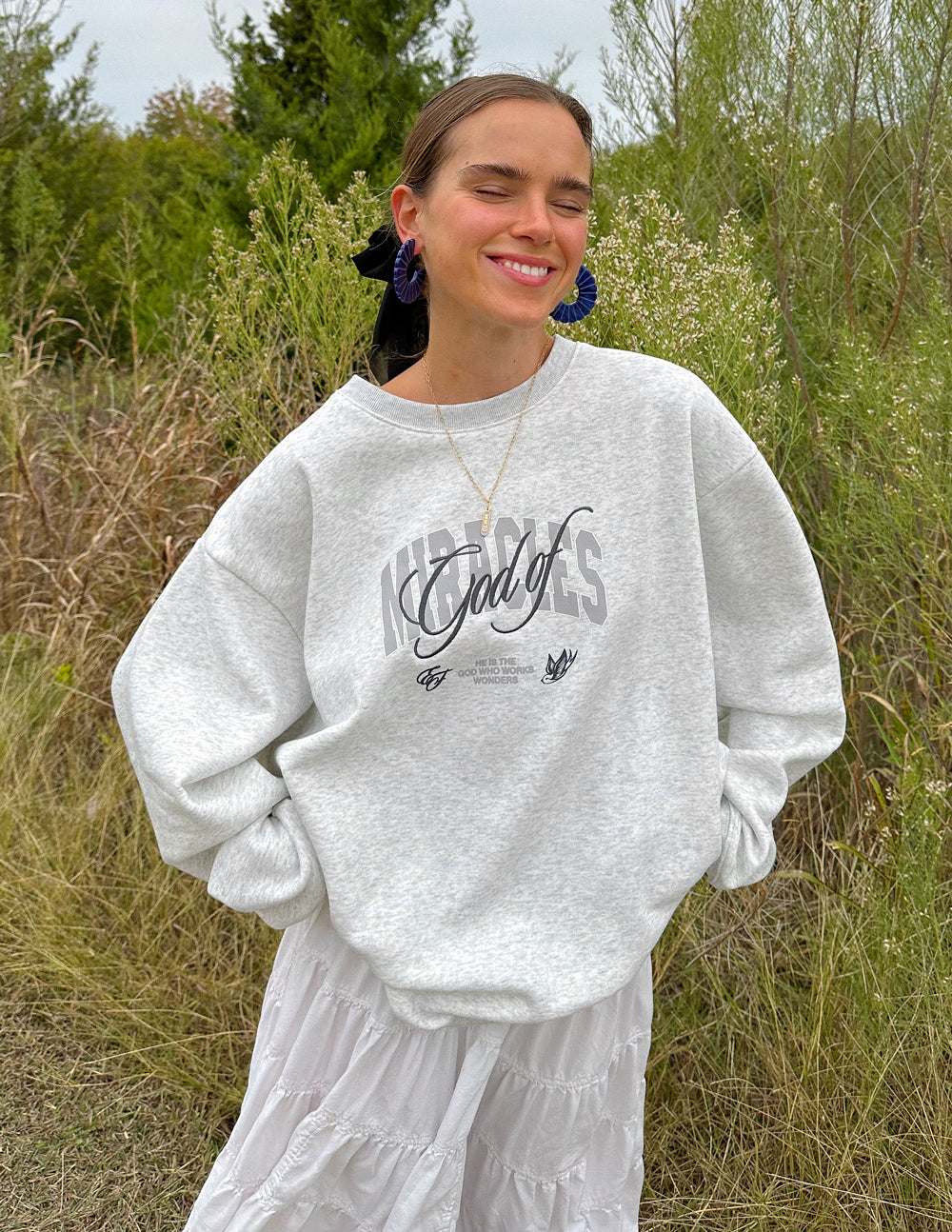 God of Miracles Unisex Crewneck