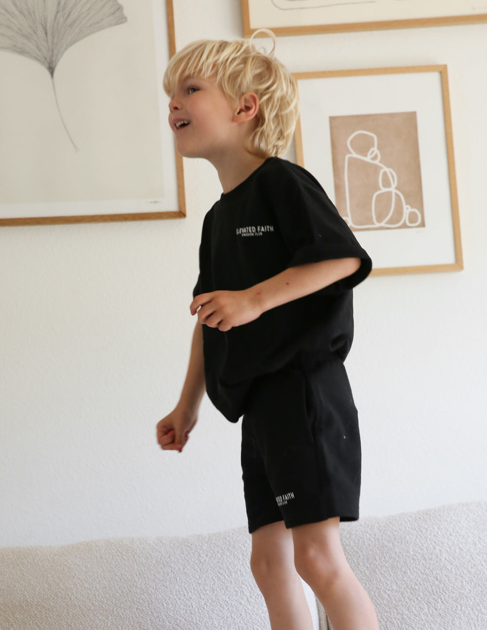Kingdom Club Black Kids Tee