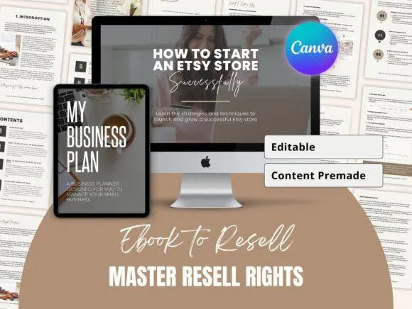 How to Start an Etsy Store Successfully 40 Page eBook