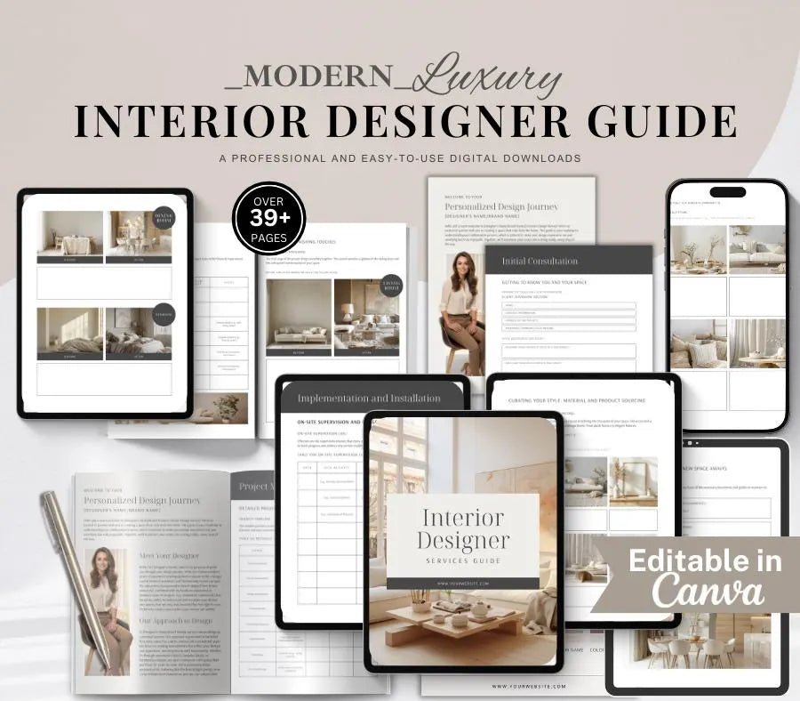Interior Design Business Ebook: Designer Career Guide (Digital Download)