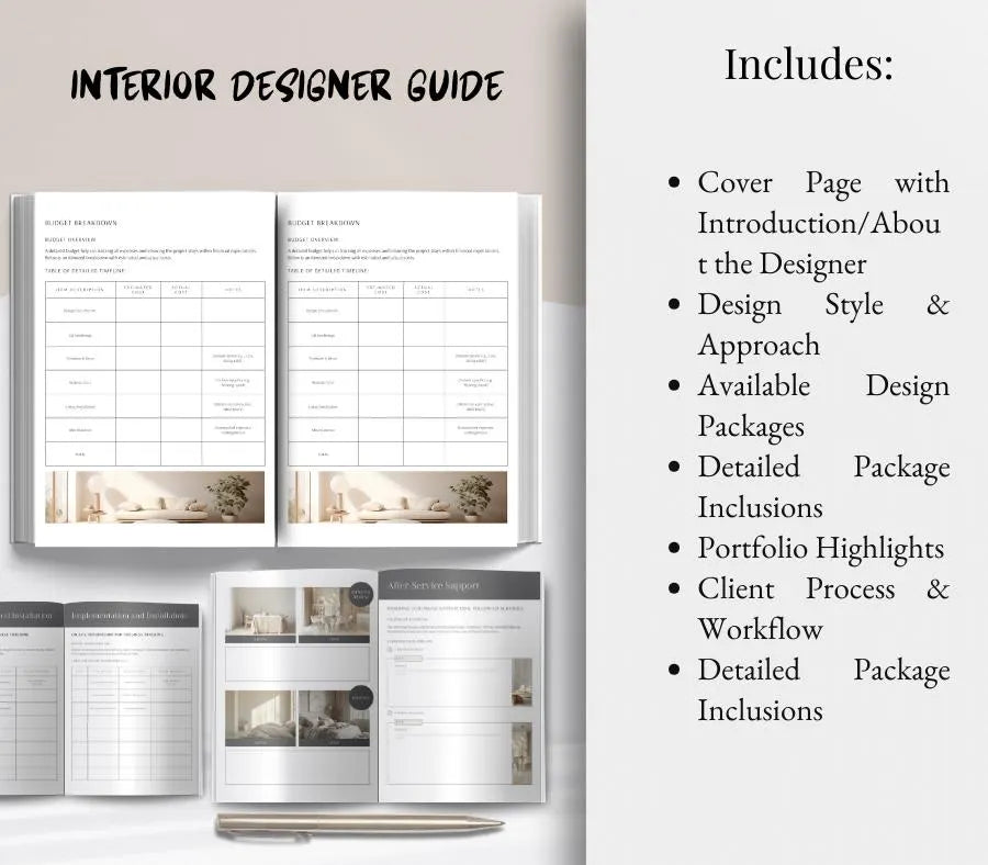 Interior Design Business Ebook: Designer Career Guide (Digital Download)