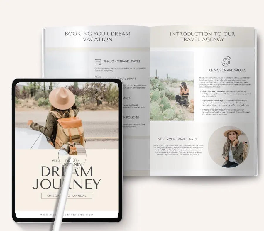 Dream Journey eBook | Self Discovery Guide | Goal Setting Journal | Personal Growth PDF | Digital Download